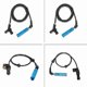 thumbnail image 3 of 4Pcs Front+Rear Car Wheel Speed Sensor for E46 316 318 320 330 Z4 E85 E86 34526752681 34526752682 3, 3 of 5