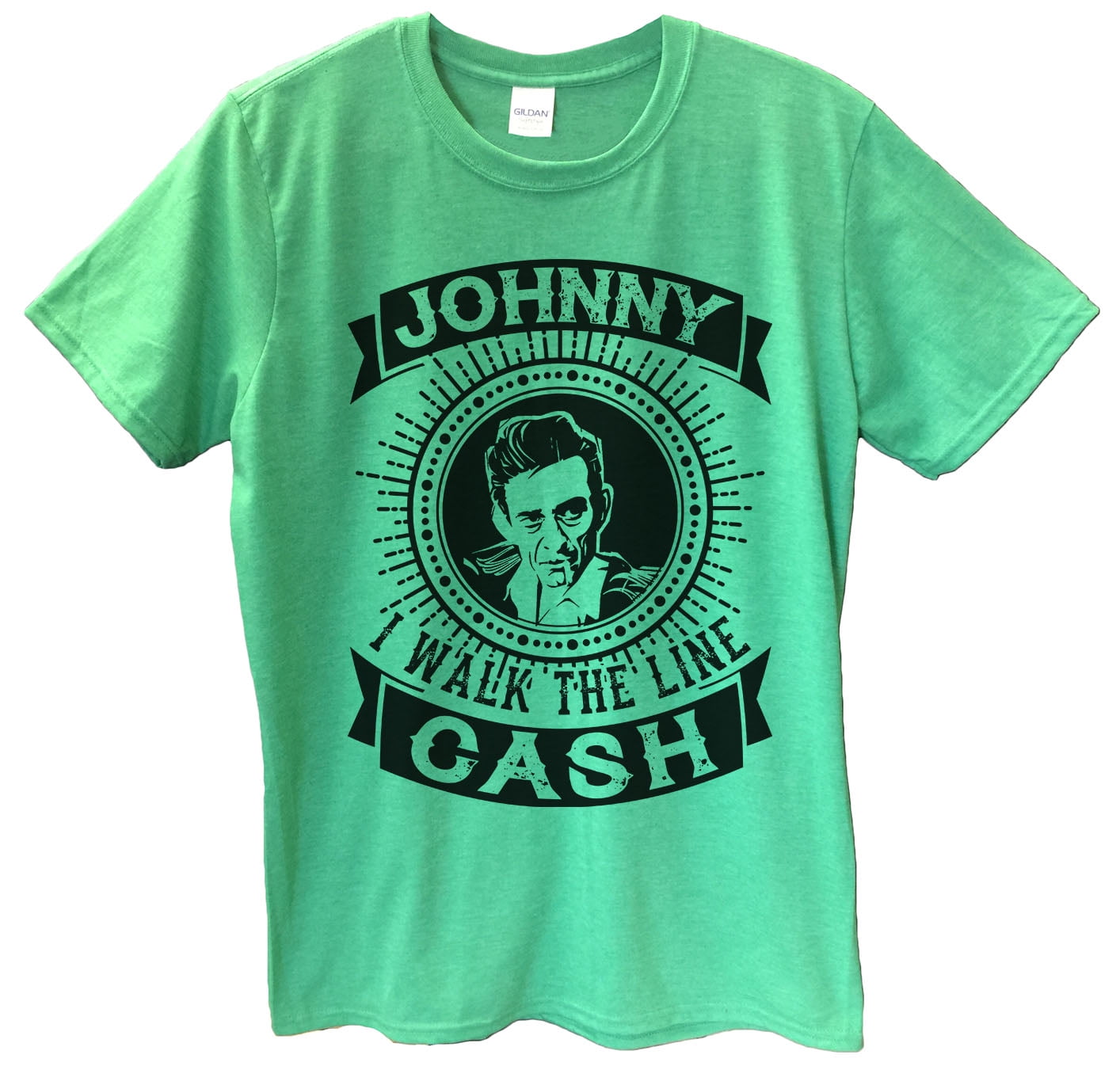 Funny Threadz - Mens Johnny Cash T-shirt 