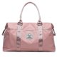 thumbnail image 5 of Bolsa de viaje grande, bolsa deportiva para gimnasio, bolsa de fin de semana para mujer, color rosa., 5 of 5