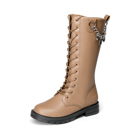

Dream Pairs Girls Knee High Boots Winter Riding Shoes (Little Kid/Big Kid) SDBO2216K BROWN Size 11