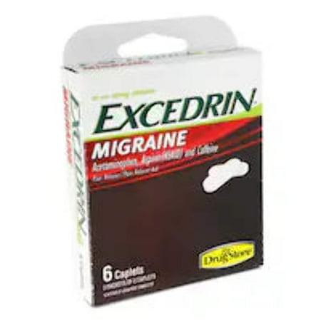 Excedrin Migraine Caplets, 6-ct. Pack