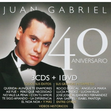 Juan Gabriel - 40 Aniversario (CD/DVD)