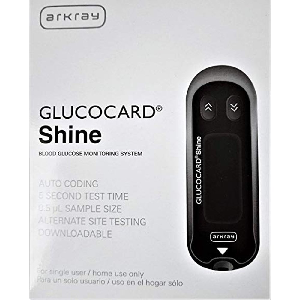 Glucocard Shine Blood Glucose Monitoring System Kit