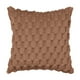thumbnail image 2 of Funda de Almohada Bohemia Supersuave - Funda de Cojín Decorativa Lisa, Café MNFD, 2 of 6