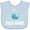AE-Light Blue, variant on Inktastic Nicu Grad Baby Whale Boys or Girls Baby Bib