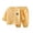 Yellow, variant on Baby Girl Pajamas Cotton Gauze Long Sleeve Top and Pants Lightweight Summer Home Set Girls' Outfits Green 18-24 Months