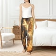 thumbnail image 4 of Pofeuu Golden Winged White Horse Print Women's Fashion Pajama Pants with Pockets Comfy Drawstring Sleep Lounge Bottoms-XX-Large, 4 of 6