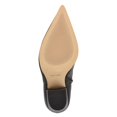 thumbnail image 4 of Botín Nine West Ariza de cuero negro con punta fina, talla 9.5, 4 of 6