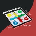 thumbnail image 3 of Tradeopia Magnetic Classics – 10 Inch Magnetic Folding Ludo, Magnetic Classic Game, 3 of 6