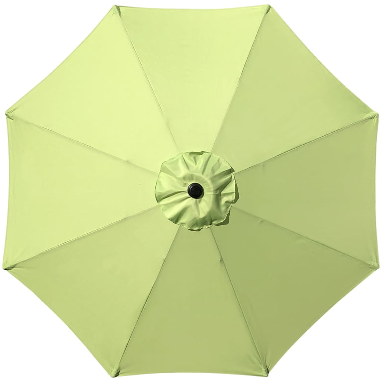 lime green tilt patio umbrella Aluminium 10ft 3 Tier Auto-Tilt Outdoor button located near the central hub Astella 11 ft. Aluminum Market