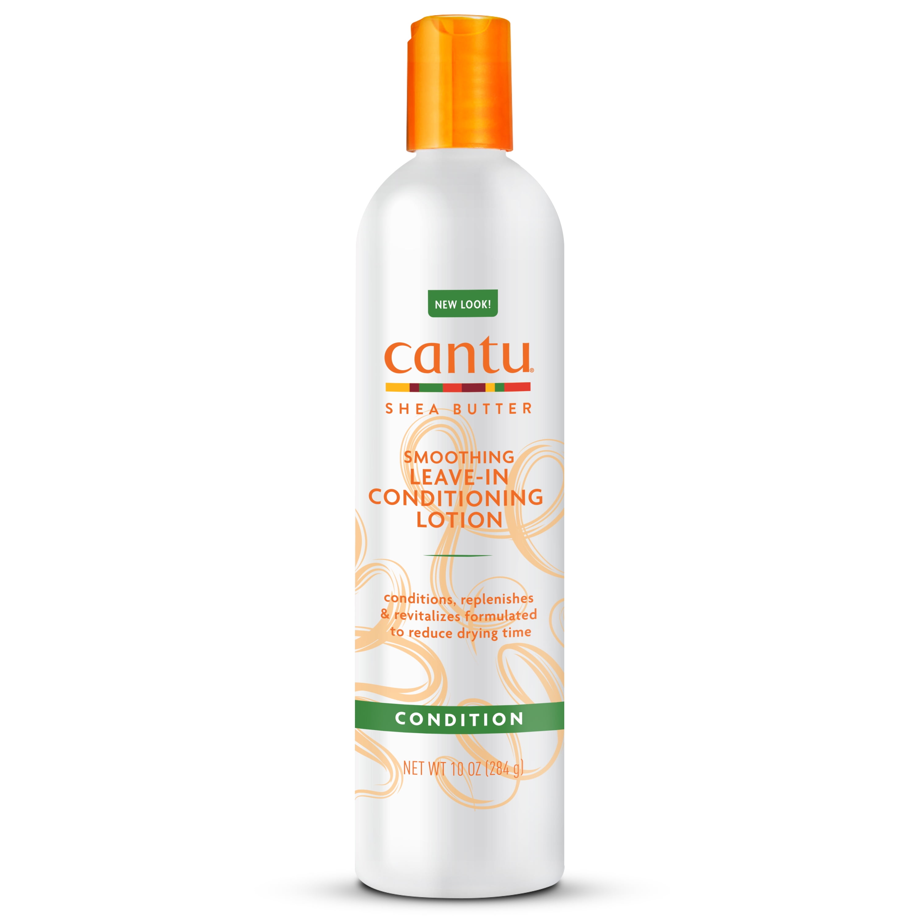 Cantu Shea Butter Leave-In Conditioning Lotion with Coconut Oil & Avocado Oil, 10 oz
