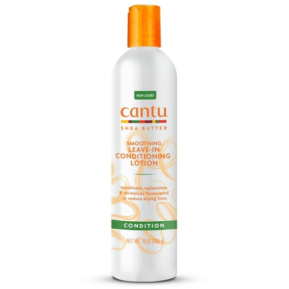 Cantu Shea Butter Leave-in Conditioning Lotion with Coconut Oil & Avocado Oil, 10 oz