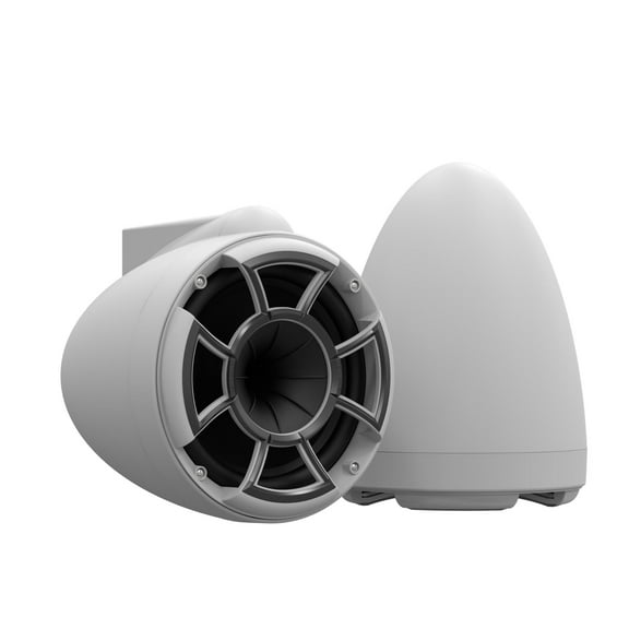 Wet Sounds REV 8 SE W-X V2 - White REV8 Special Edition - Revolution Series 8" Tower Speakers, Pair with X Mounts