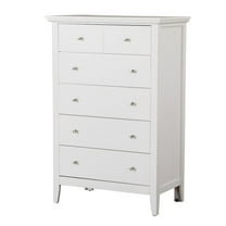 Glory Furniture Hammond Chest in White Color