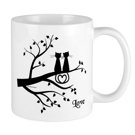 

CafePress - Love Mug - Ceramic Coffee Tea Novelty Mug Cup 11 oz