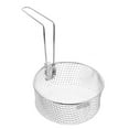 thumbnail image 1 of Cesta para freír de acero inoxidable, cesta para freír, cesta para freír con asa, cesta para freír, cesta para freír pollo, colador, herramienta para freír alimentos, 1 of 7