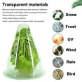 thumbnail image 3 of Cubiertas Para Plantas, Campana De Cúpula De Techo Ventilada, Campanas De Jardín De Plástico De Máxima Transmitancia De Luz Reutilizables Para Prevenir Pájaros, 3 of 7