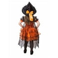 thumbnail image 5 of WIBACKER 1-5T Kids Baby Girl Halloween Cosplay Dress with Spider Cloak Witch Fancy Party Costume, 5 of 16