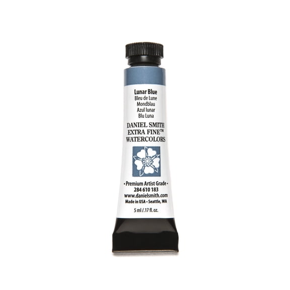 Daniel Smith Extra Fine Watercolor, 5 ml, Lunar Blue