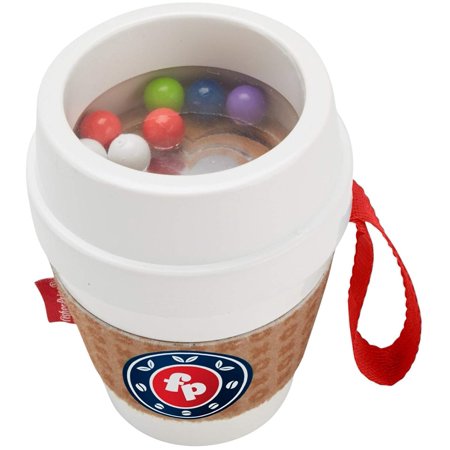 Fisher-Price Teether / Rattle and On-The-Glow Fun Learning Phrases Coffee Cups #DYW60, #GCV95