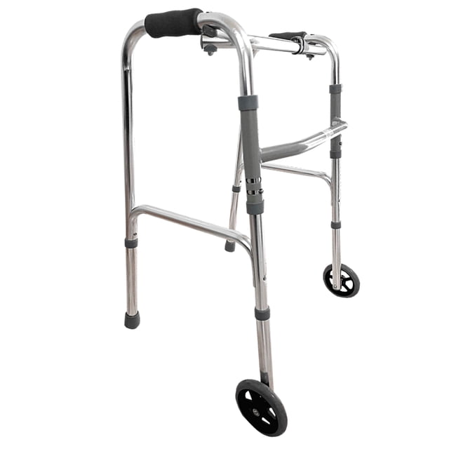 Andadera Ortopedica De Lujo Adulto Aluminio Con Ruedas 2 En 1 Super Confort Super Confort SC-105