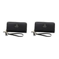 thumbnail image 2 of Thinsony Stay Organized Chic Card Holder Wallet Women On Go Available In Many Colors black 2Set, 2 of 6