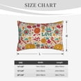 thumbnail image 3 of Plush Throw Pillow Covers, cartoon hot air balloon Pillow Cases with Invisible Zipper, Breathable Microfiber Pillow Cases Standard Size for Sleeping Bedroom Sofa Living Room 16x24, 3 of 5