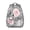 Grey-17, variant on Vintage Paisley Pattern Students Backpack Elegant Bohemian Ethnic Floral School Bag with Chic and Artistic Decorative Design