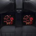 thumbnail image 4 of Hazbin Hotel 4 Pcs Car Floor Mats Universal Fit Floor Mats Front & Rear Liners for Trucks Van SUV Auto, 4 of 8