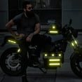 thumbnail image 5 of Reflective Stickers Bicycle Reflective Tape Bike Reflective Decals Reflector Decals For Motorcycle,Helmets,Strollers,Wheelchairs 42 Pcs-Yellow, 5 of 6