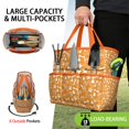 thumbnail image 2 of Garden Tool Bag,Yellow Puppy Dog Food Footprints Garden Tool Organizer,Garden Gifts,Waterproof Multi-Pocket Garden Tool Storage 11.8x5.5x11.4 Inch(Tools NOT Included), 2 of 6