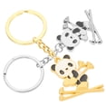 thumbnail image 5 of Phenofice 2Pcs Cartoon Animal Key Chain Metal Key Organizer For Students And Family Members, 5 of 8