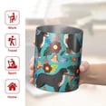 thumbnail image 5 of 12oz Coffee Tumblers Bernese Mountain and Flower Stainless Steel Vacuum Insulated Travel Tumbler Coffee Cups Mug with Lid and Straw with Cleaning Brush for Cold & Hot Drinks, 5 of 5