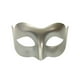 thumbnail image 1 of Guardurnaity Envoltura Retro Delicado Carnival Prom Color sólido Masquerade Ladies Ball Maquillaje Fiesta Decoración Escudo Halloween plata plata 20piezas, 1 of 6