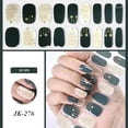 thumbnail image 2 of 16/18/20 puntas tiras de Gel francés para uñas parche deslizadores adhesivo impermeable de larga duración cubierta completa Gel uñas Stcikers lámpara UV necesita, 2 of 5