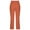 Orange, variant on Zpanxa Women's Slacks Fashion Women Summer Casual Loose Cotton And Linen Pocket Solid Trousers Pants Women's Sweatpants Work Pants