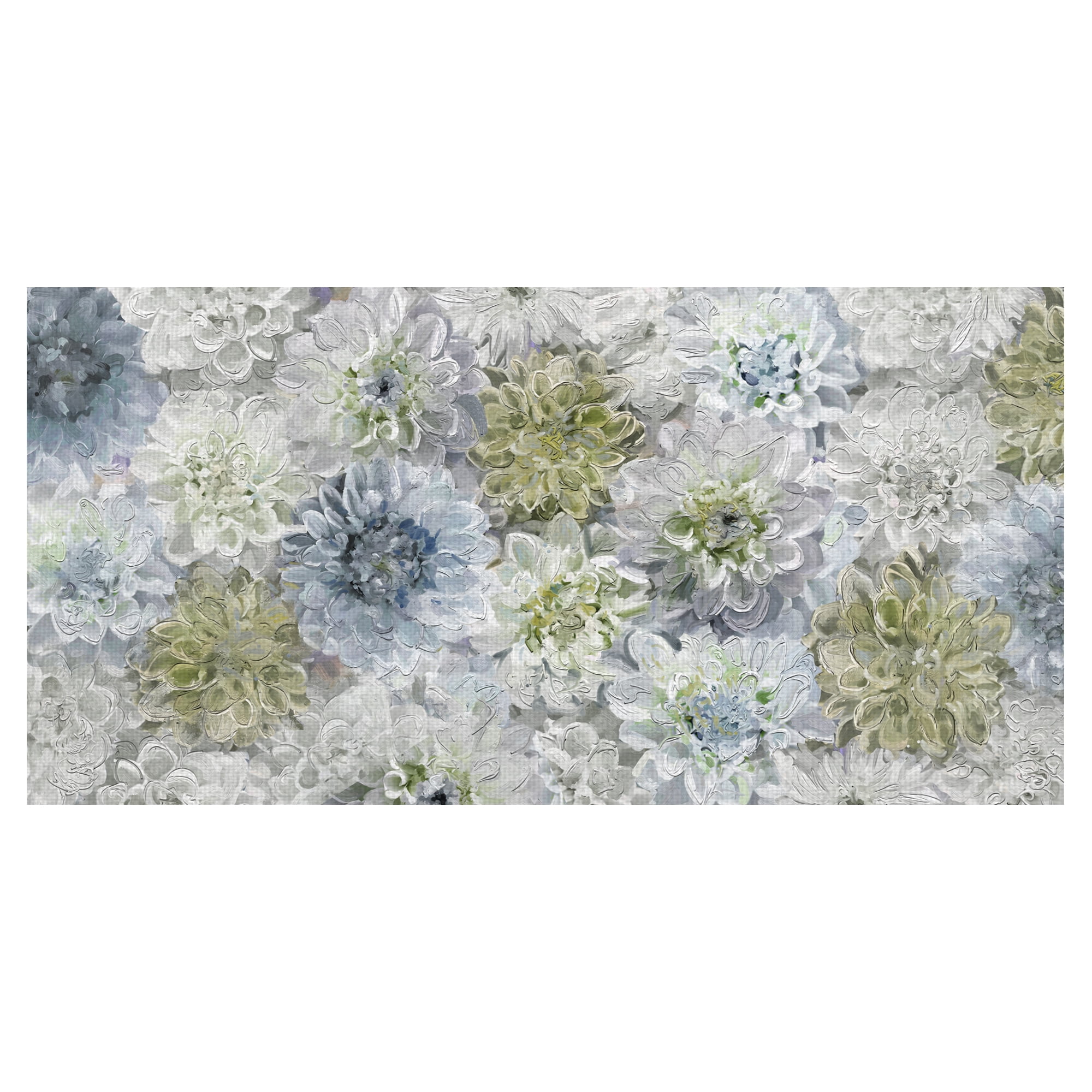Masterpiece Art Gallery Dahlia Dreams Soft Garden by Studio Arts Canvas Art Print
