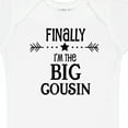 thumbnail image 4 of Inktastic Finally I'm the Big Cousin Boys or Girls Baby Bodysuit, 4 of 5