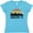 Aqua, variant on Inktastic Houston Texas Skyline Retro Women's V-Neck T-Shirt