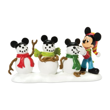 Department 56 Disney Village The Three Mouseketeers Christmas Accessory Figurine 2.3in H