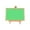 Green, variant on Dvkptbk Small Blackboard chalkboard sign Store Writing Board with Stand Small Blackboard for Students Wooden Home Decoration Crafts Small Blackboard
