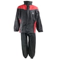 thumbnail image 1 of Impermeable 2 Piezas RODA Negro/Rojo Set XXL, 1 of 4
