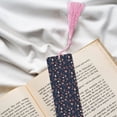 thumbnail image 6 of Kdxio Autumn Leaves With Blue Print Metal Tassel Bookmarks,Perfect Gift for Art Lovers and Bookworms Metal Bookmarks for Women, 6 of 8