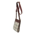 thumbnail image 2 of Pre-Owned Burberry Beige/Red Small Flat Crossbody Shoulder Bag Nova Check Canvas, 2 of 8