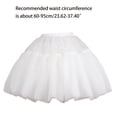 thumbnail image 5 of Aellinatey Crinoline Underskirt Fluffy Petticoat Ball Gown Short Slip A-line Hoopless, 5 of 13