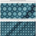 thumbnail image 2 of Soimoi Blue Cotton Voile Fabric Blue Mandala Print Fabric by Yard 42 Inch Wide, 2 of 7
