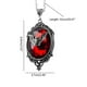 thumbnail image 4 of Red Bat Pendant Necklace Halloween Bat Necklace Pendant Necklace Alloy Material, 4 of 5