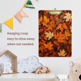 thumbnail image 4 of FORMRS Acrylic Clipboard with Low Profile Clip Standard A4 Letter Size, 12.5" x 9", Fall Pattern, 4 of 8