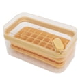thumbnail image 2 of Oubit Freezer Ice Cubes Tray,Ice Cubes Tray 32 Ice Cubes Tray Ice Traywith Bin Lid Dependable Performance, 2 of 9