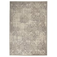 thumbnail image 2 of Nourison Graphic Illusions Damask Ivory 7'9" x 10'10" Area Rug, (8 x 11), 2 of 8
